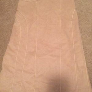 PHI skirt, NWT, baby camel hair tapered skirt, 4